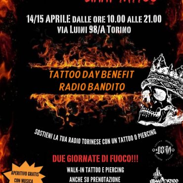 walk in benefit tattoo piercing per Radio BANDITO