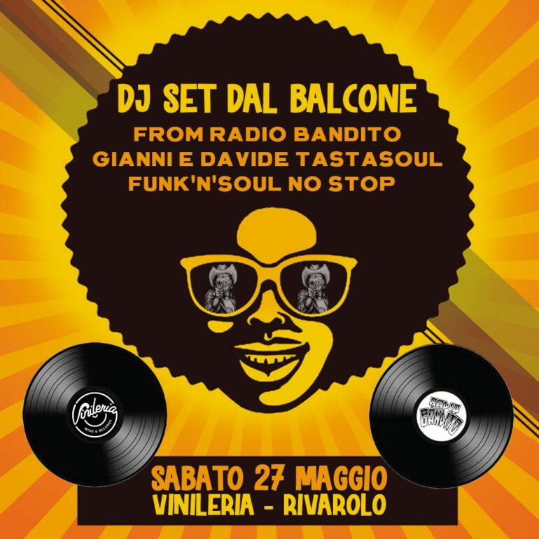 Dj Set Dal Balcone 1 Vinileria Rivarolo