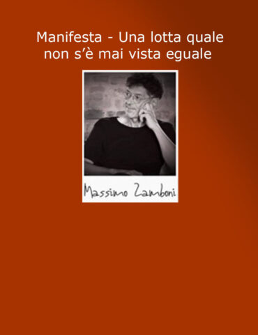 Manifesta - Una lotta quale non s'è mai vista eguale - Reading musicato di Massimo Zamboni - Portami Via Festival trasmesso in diretta da Radio Bandito