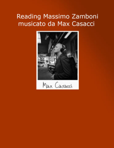 Portami Via Festival Edizione 2023 - Reading Massimo Zamboni musicato da Max Casacci