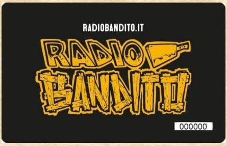 Tessera Radio Bandito Fronte