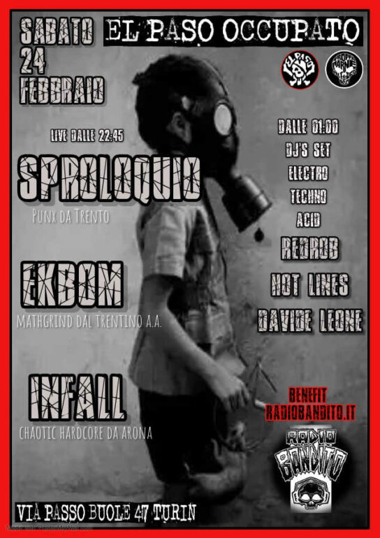 24 Febbraio 2024 El Paso Benefit Radio Bandito
