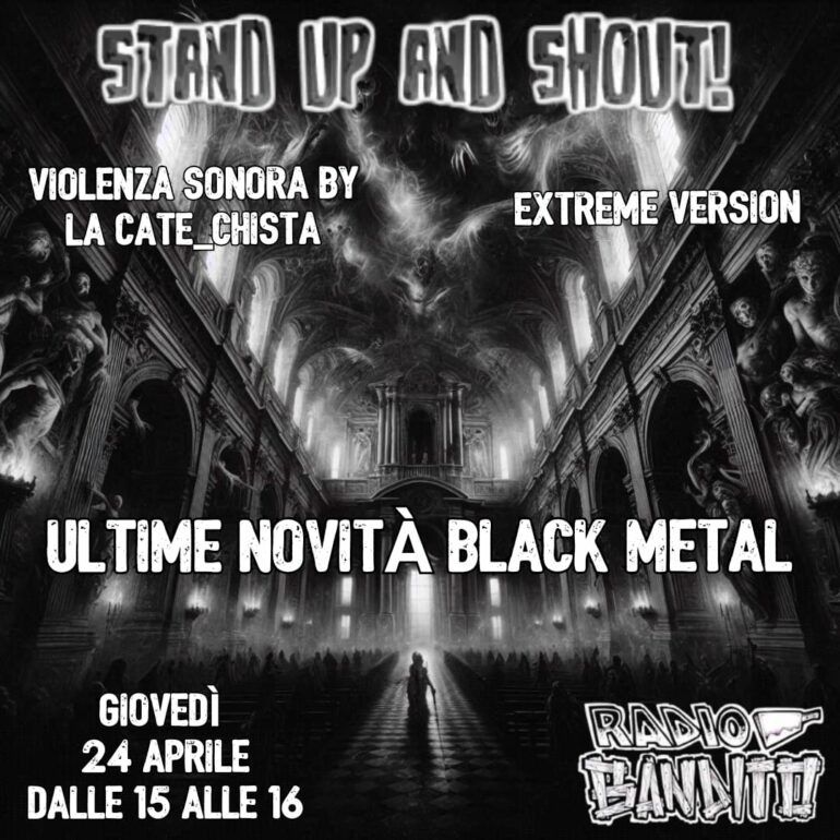 Satand up and shout Puntata 143