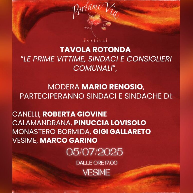 Portami Via Festival 2025 Tavola Rotonda
