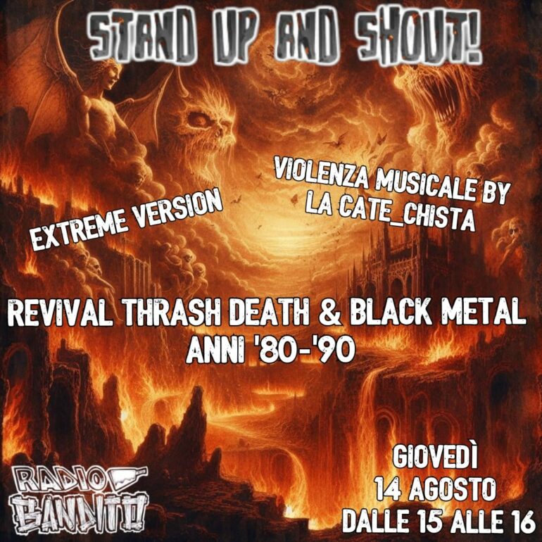 Stand up and shout puntata 168