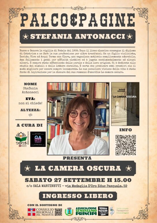 Palco e Pagine 2025 Antonacci