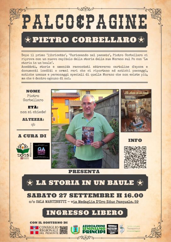 Palco e Pagine 2025 Pietro Corbellaro