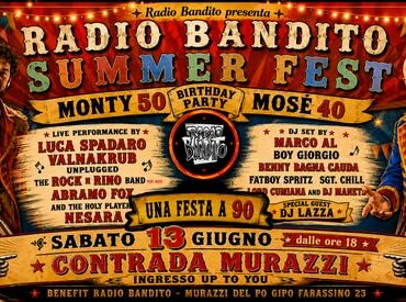 Radio Bandito Summer Fest 16_9 13 Giugno 2026
